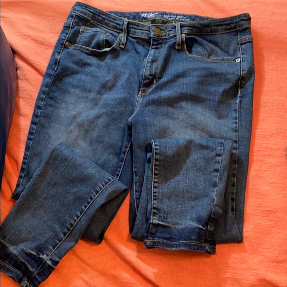 High Rise Skinny Jeans